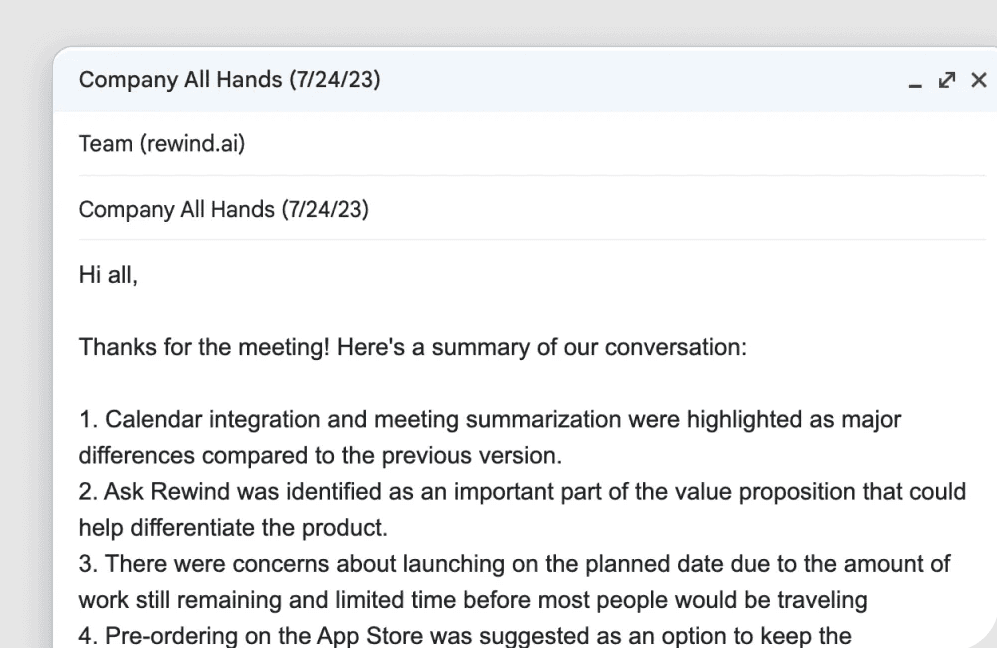 Automate note-taking and get human-level meeting summaries