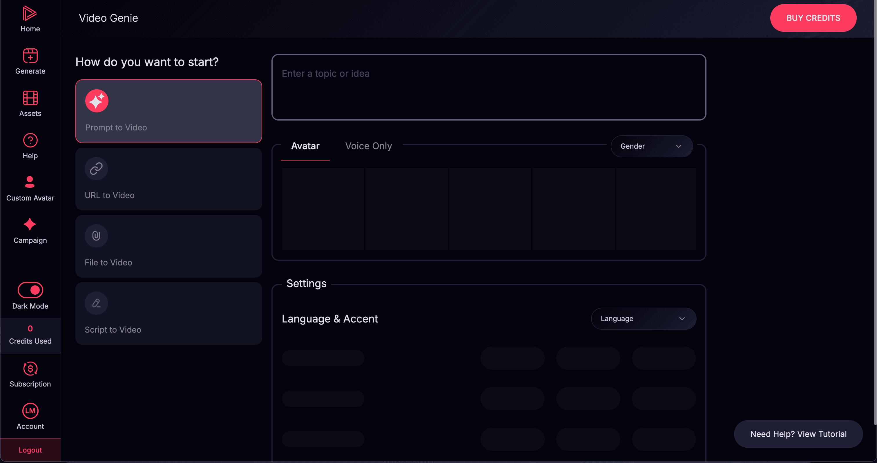 AI Creation Tool