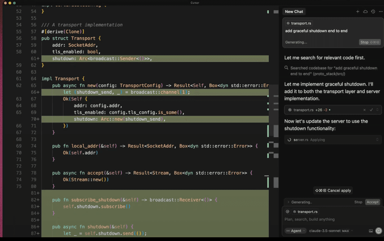 Demo screen 2