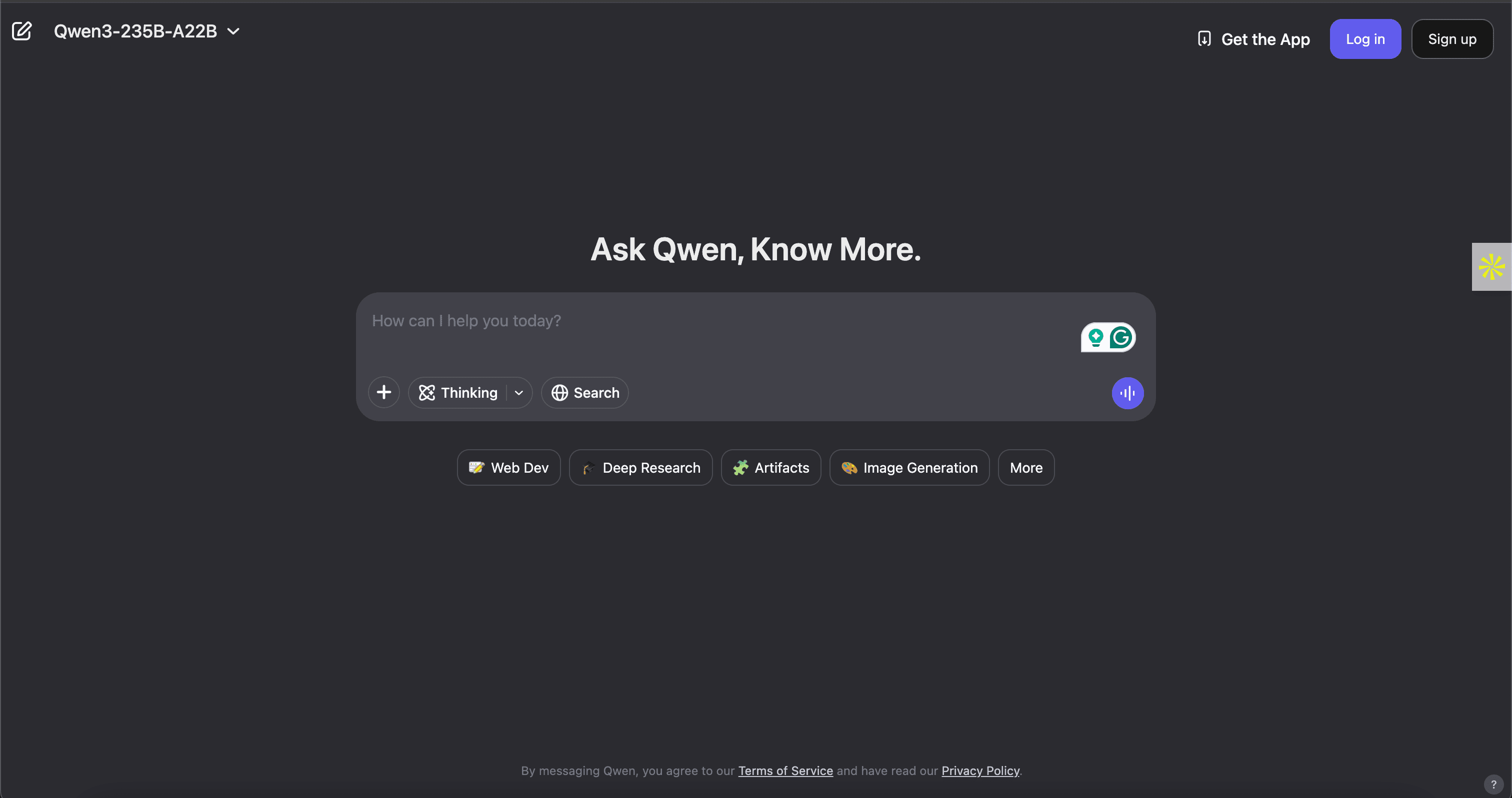 Demo screen 2