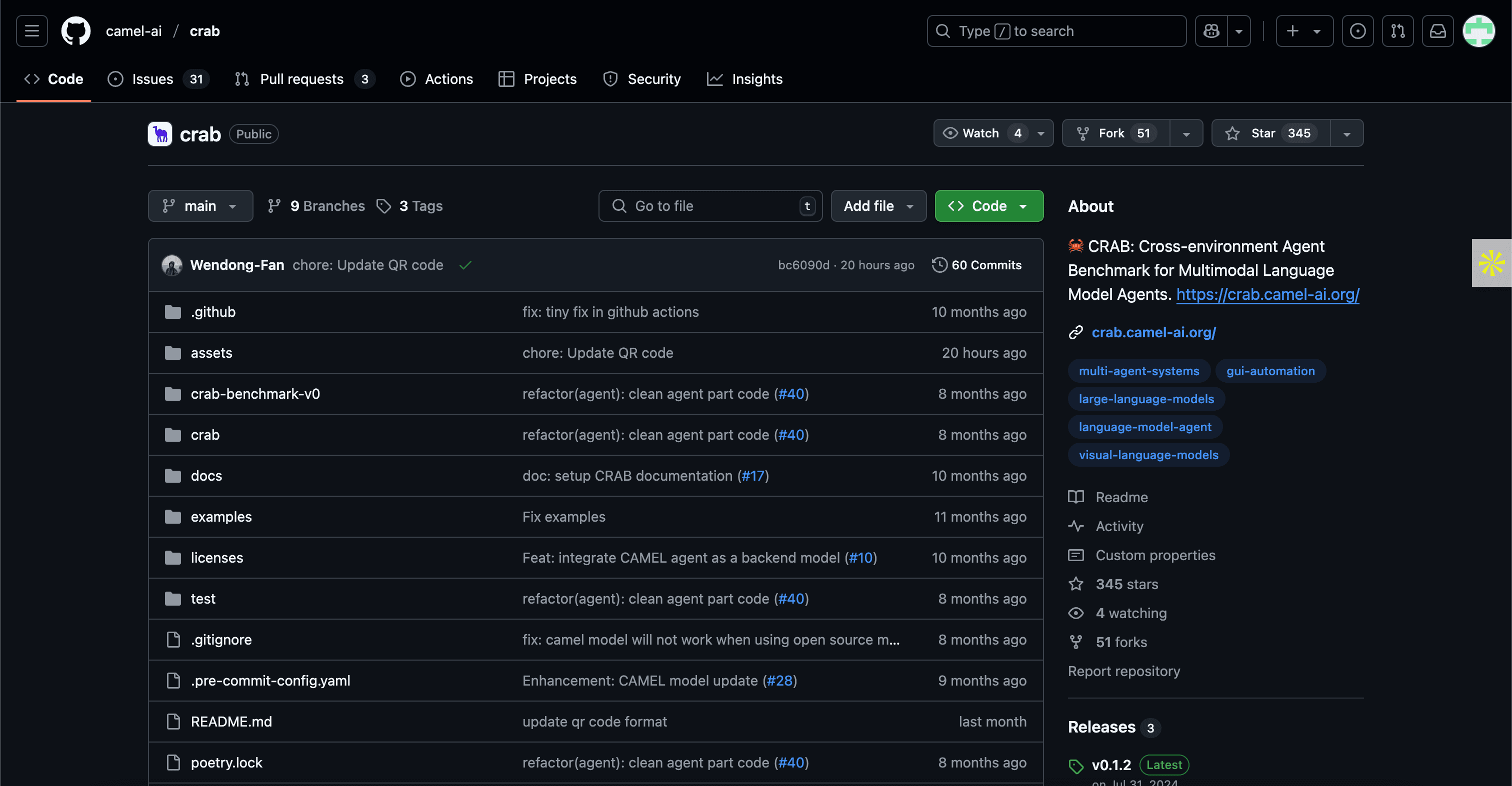 Demo screen 1