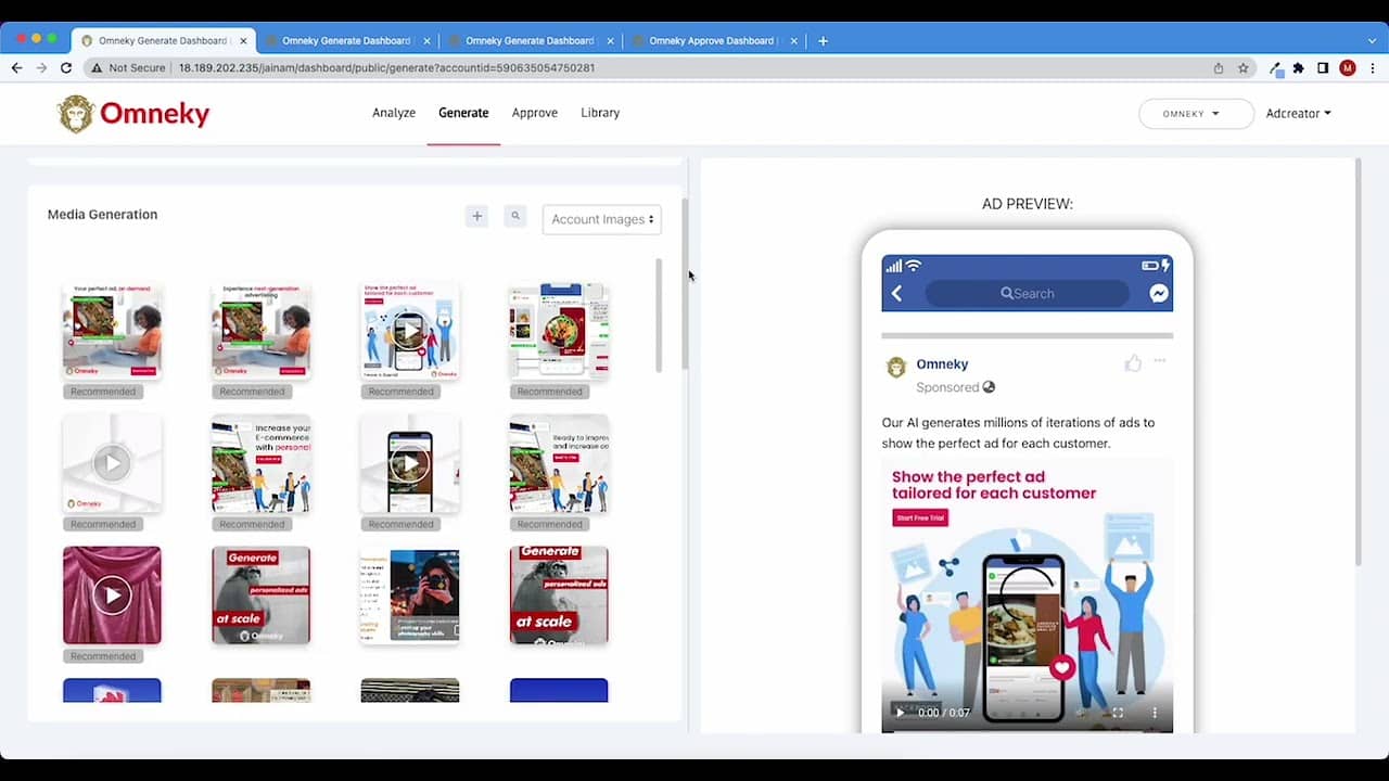 Demo screen 1