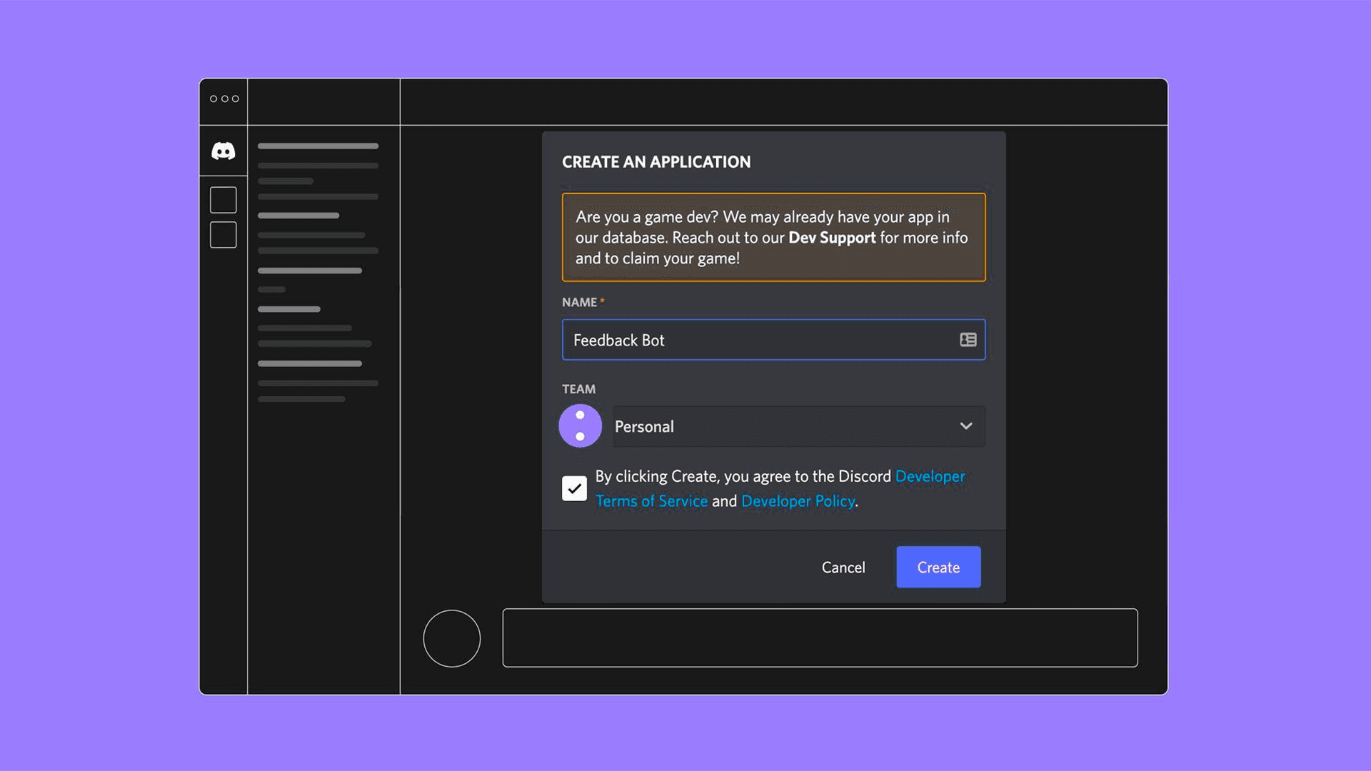 Demo screen 1