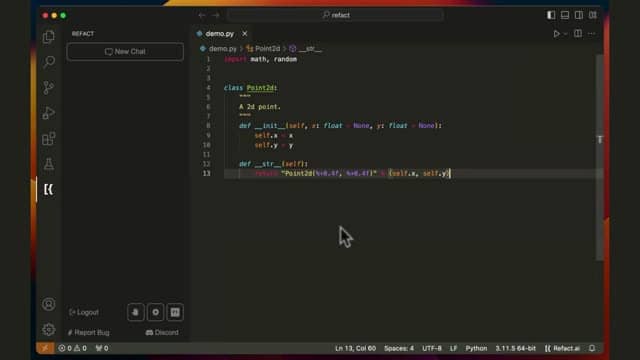 Demo screen 2