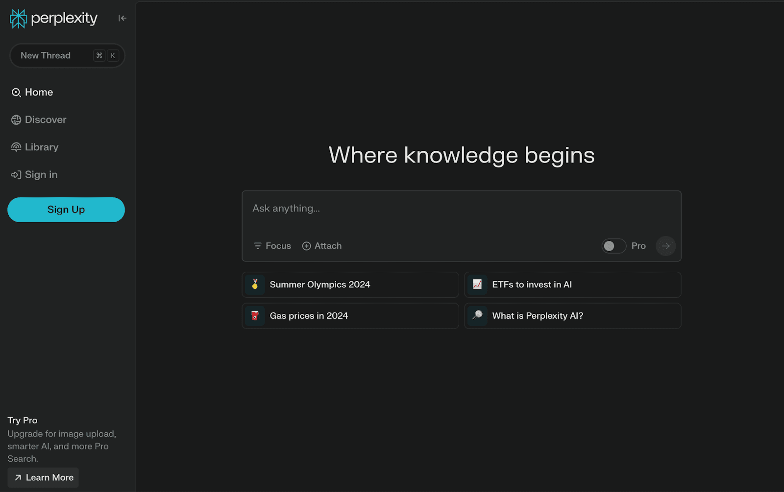 Demo screen 1