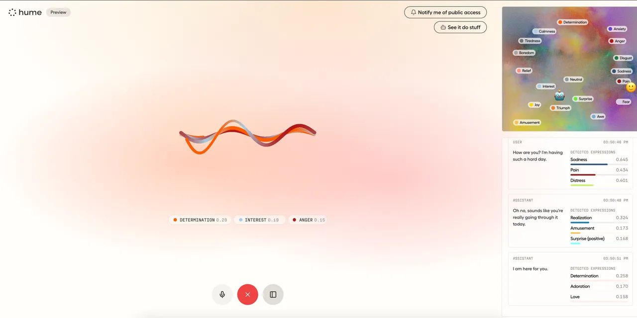 Demo screen 1
