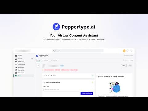 Demo screen 1