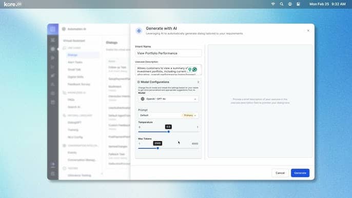 Demo screen 2