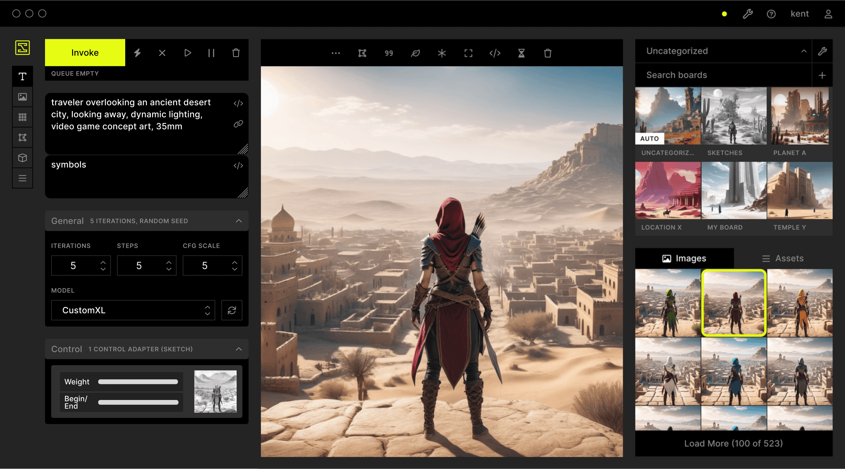 Demo screen 2
