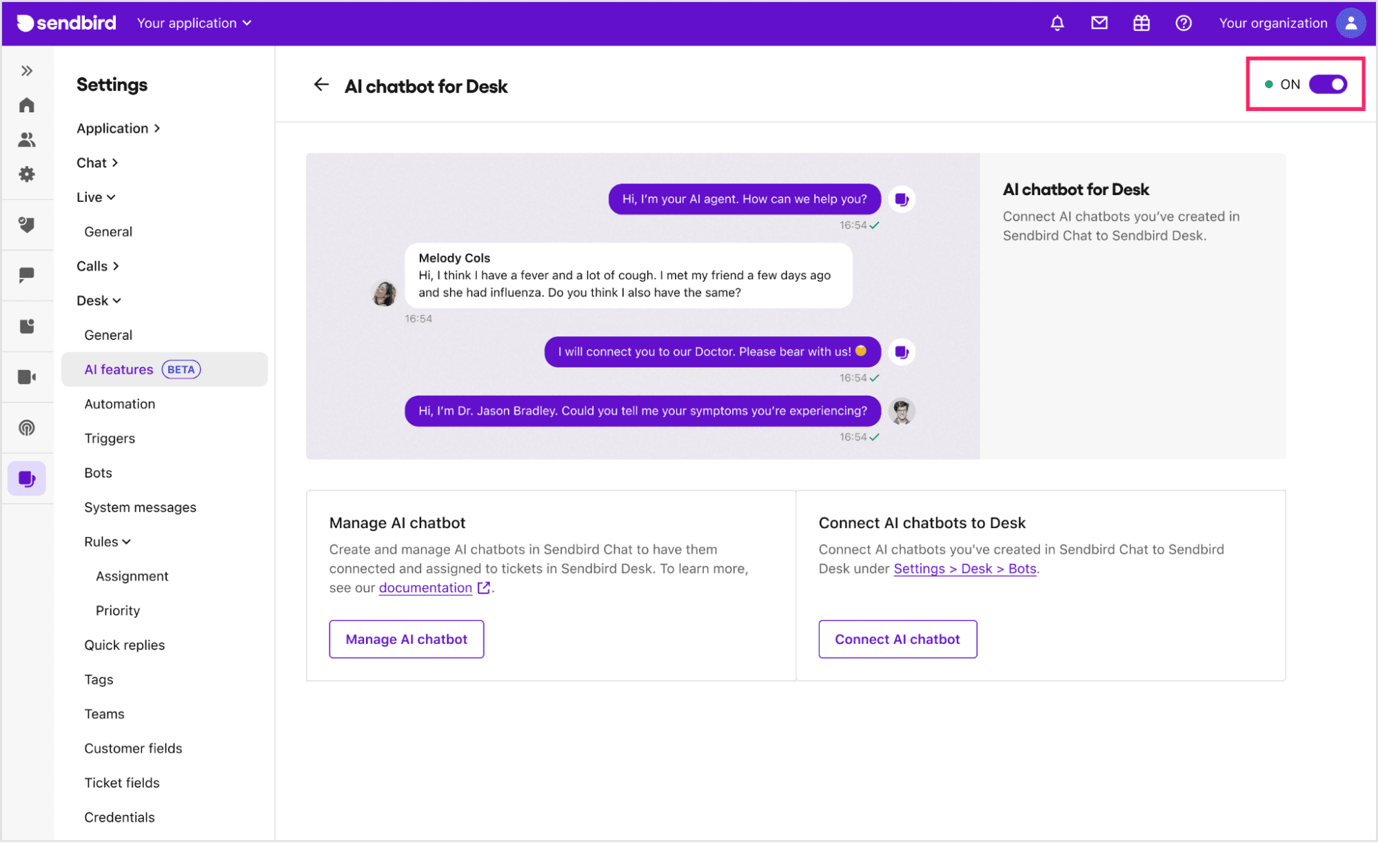 Demo screen 1